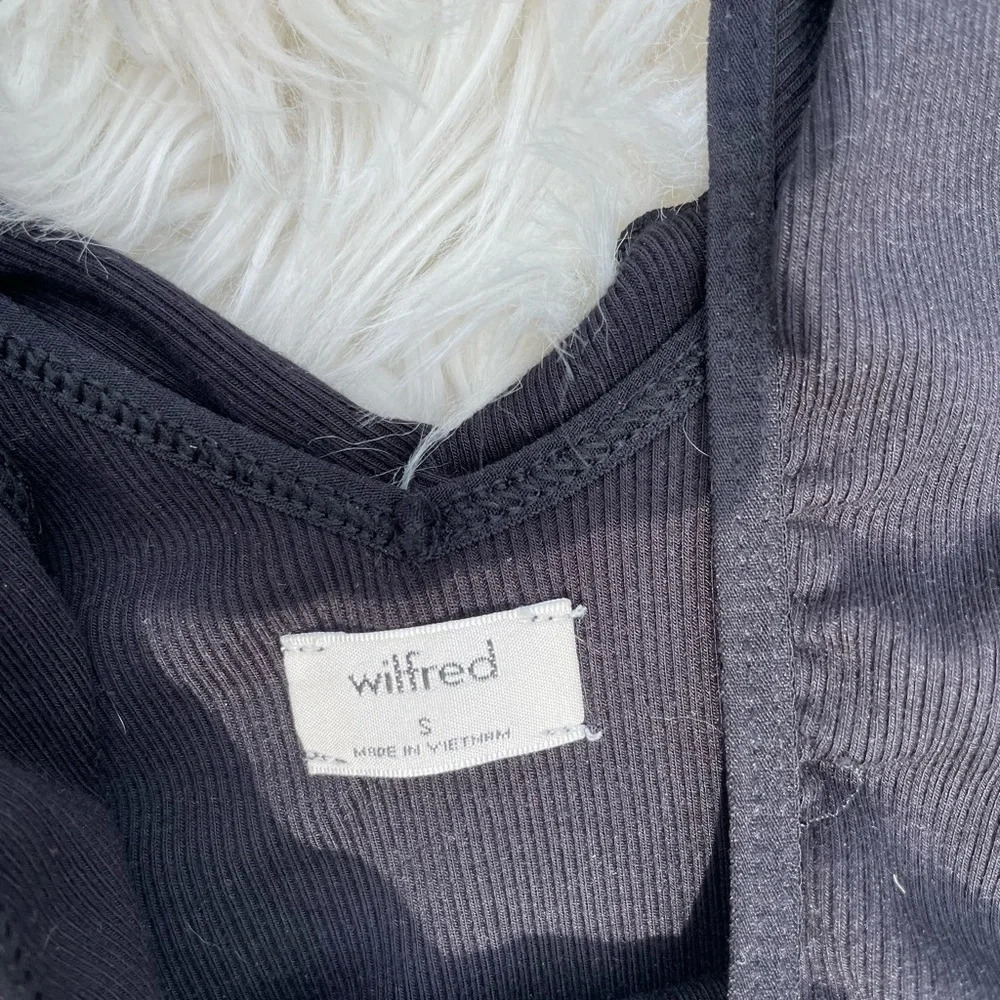 Wilfred Ribbed Ruffle Bodysuit - Picture 5 of 8
